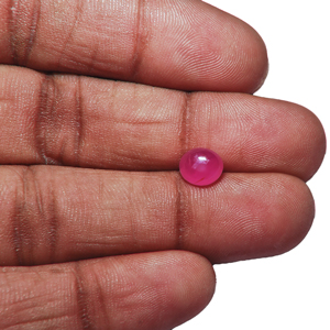 1.50-Carat Beautiful Ruby Cabochon (Natural & Untreated) - Click Image to Close