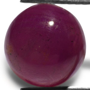 5.58-Carat AIGS-Certified Unheated Purple Sapphire from Liberia - Click Image to Close