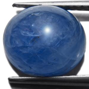 10.35-Carat Large Aqua Blue Sapphire Cabochon from Burma - Click Image to Close