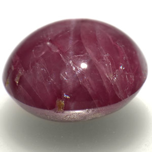 6.73-Carat Dark Purple Burmese Star Ruby (Ideal for Men's Ring) - Click Image to Close