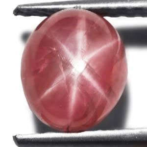 3.14-Carat Orangish Pink Burmese Star Ruby (Natural & Unheated) - Click Image to Close