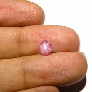1.38-Carat Unheated Pink Star Ruby from Mogok, Burma - Click Image to Close