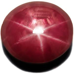 5.15-Carat Intense Pink Star Ruby from John Saul Mines - Click Image to Close