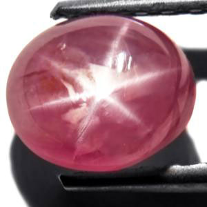 2.80-Carat Light Pink Burmese Star Ruby (Unheated) - Click Image to Close