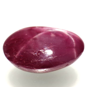 1.99-Carat Dark Purple Star Ruby from Burma (Unheated) - Click Image to Close