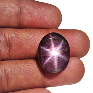 39.85-Carat Majestic Dark Purplish Red AIGS-Certified Star Ruby - Click Image to Close