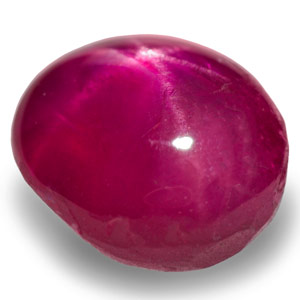 1.10-Carat Purplish Pinkish Red Star Ruby from Vietnam - Click Image to Close