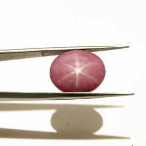 16.40-Carat Baby Pink Star Ruby (Natural & Untreated) - Click Image to Close