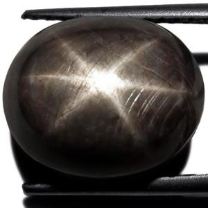 21.57-Carat Elegant Black Star Sapphire from Sierra Leone - Click Image to Close