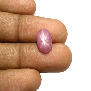 3.53-Carat Magnificent 6-Ray Pink Star Sapphire from Vietnam - Click Image to Close