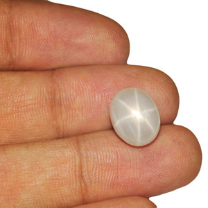 13.43-Carat Outstanding Yellowish White Star Sapphire - Click Image to Close