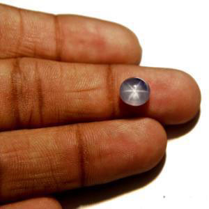 3.41-Carat Glorious Burmese Star Sapphire (Natural & Untreated) - Click Image to Close