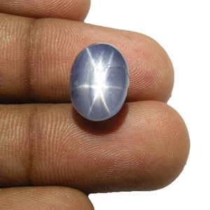 10.76-Carat Superb Blue Star Sapphire (Natural & Untreated) - Click Image to Close