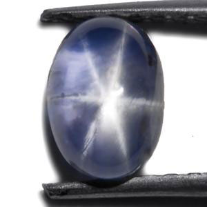 2.26-Carat Transparent Blue Star Sapphire from Mogok - Click Image to Close