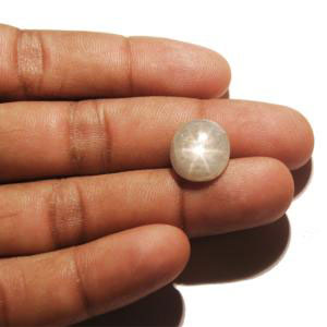 8.74-Carat Unique Burmese Star Sapphire (Natural & Untreated) - Click Image to Close