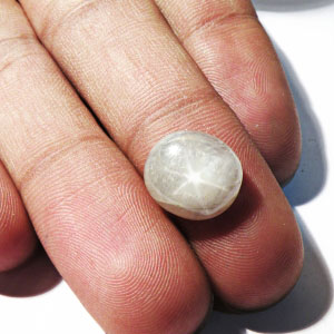 8.74-Carat Unique Burmese Star Sapphire (Natural & Untreated) - Click Image to Close
