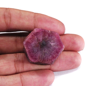 181.13-Carat Large Trapiche Ruby from Guinea - Click Image to Close