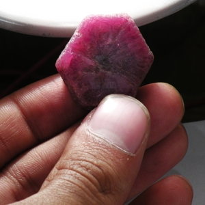 181.13-Carat Large Trapiche Ruby from Guinea - Click Image to Close