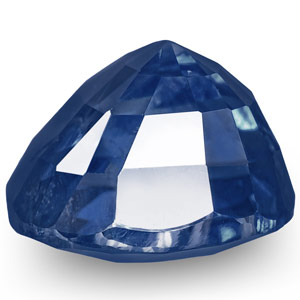 4.41-Carat Unheated Vivid Royal Blue Ceylonese Sapphire (GRS) - Click Image to Close