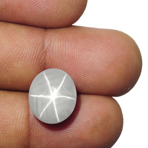 12.11-Carat Natural & Unheated Star Sapphire from Sri Lanka - Click Image to Close