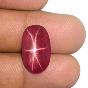 13.49-Carat Natural & Untreated Star Ruby from Quy Chau Mines - Click Image to Close