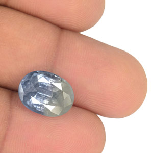 7.66-Carat Rare Unheated Bi-Color Sapphire from Kashmir (GIA) - Click Image to Close