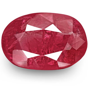 1.85-Carat Natural & Unheated Oval-Cut Burmese Ruby - Click Image to Close