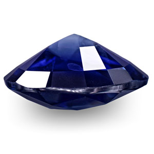 2.15-Carat Unheated VVS-Clarity Royal Blue Sapphire from Ceylon - Click Image to Close