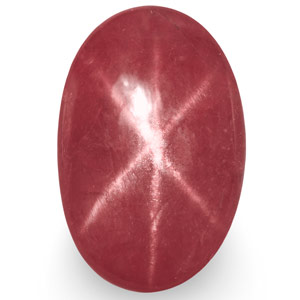 3.08-Carat Unheated Lively Pinkish Red Star Ruby from Vietnam - Click Image to Close