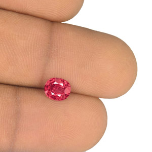 0.82-Carat Cushion-Cut Bright Pink Spinel from Burma (Unheated) - Click Image to Close