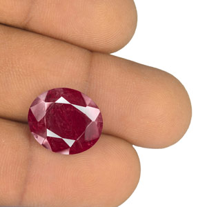 11.51-Carat GRS-Certified Unheated Deep Magenta Red Burmese Ruby - Click Image to Close