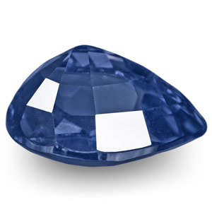 1.00-Carat VVS-Clarity Velvety Intense Blue Burma Sapphire (IGI) - Click Image to Close