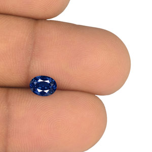 0.82-Carat Flawless Royal Blue Sapphire from Burma (Unheated) - Click Image to Close