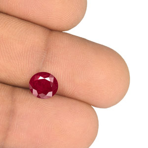 1.23-Carat IGI-Certified Unheated Rich Pinkish Red Burmese Ruby - Click Image to Close