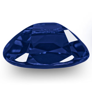 1.51-Carat Unheated VVS-Clarity Deep Blue Ceylon Sapphire (GRS) - Click Image to Close