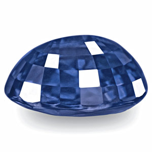 2.14-Carat VVS-Clarity Blue Sapphire from Burma (IGI-Certified) - Click Image to Close