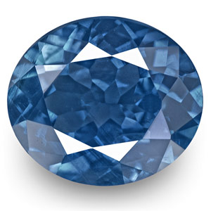 2.45-Carat Pair of Cornflower Blue Sapphires (GRS-Certified) - Click Image to Close