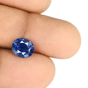 3.55-Carat Unheated VS-Clarity Lively Royal Blue Sapphire (GRS) - Click Image to Close