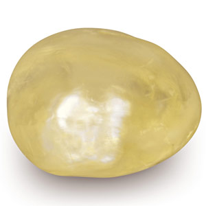 20.07-Carat Rare Large-Sized Rich Creamy White Pearl from Basra - Click Image to Close