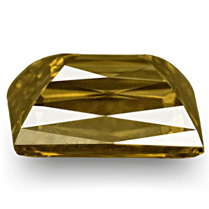 1.37-Carat Rectangular-Cut SI1-Clarity Fancy Brown Diamond (IGI) - Click Image to Close