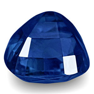 3.85-Carat Unheated Cushion-Cut Cornflower Blue Sapphire (GRS) - Click Image to Close