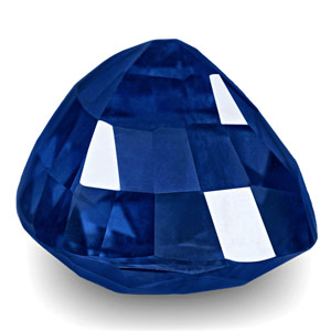 3.85-Carat Unheated Cushion-Cut Cornflower Blue Sapphire (GRS) - Click Image to Close