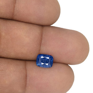 2.58-Carat GRS-Certified Unheated "Cornflower Blue" Sapphire - Click Image to Close