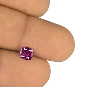 0.93-Carat VVS-Clarity Deep Pinkish Purple Pakistan Sapphire - Click Image to Close