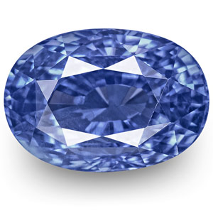 Intense GIA Certified KASHMIR Blue Sapphire 8.94 Cts Natural Untreated Intense Blue Oval 