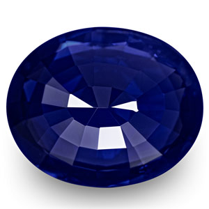 3.48-Carat Lovely VVS-Clarity Royal Blue Kashmir Sapphire (GIA) - Click Image to Close
