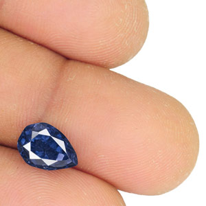 3.69-Carat Antique-Cut Unheated VVS Royal Blue Sapphire (GRS) - Click Image to Close