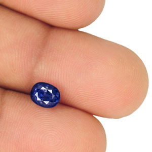 1.87-Carat IGI-Certified Unheated Blue Sapphire from Kashmir - Click Image to Close