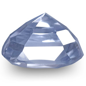 1.34-Carat Unheated Velvety Violetish Blue Sapphire from Kashmir - Click Image to Close