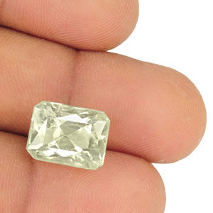 12.18-Carat GIA-Certified Unheated White Sapphire from Sri Lanka - Click Image to Close